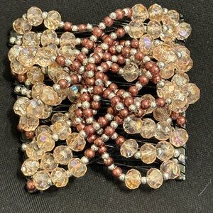 Elegant Beaded Hair Accessory